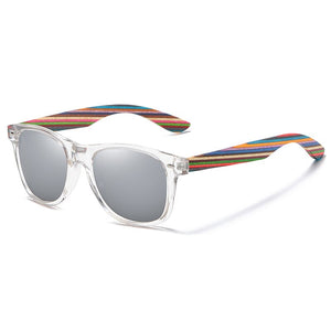 2023 Polarized Sunglasses for Men Boys and Girls with Recycled Frames Summer Women's Wood Dark Glasses for Car Driving