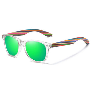 2023 Polarized Sunglasses for Men Boys and Girls with Recycled Frames Summer Women's Wood Dark Glasses for Car Driving