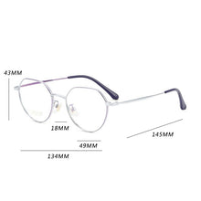 Load image into Gallery viewer, 2023 Pure Titanium Glasses Frame Women Comfortable Prescription Glasses Frame Men UltralightMyopia Optical Eyeglasses Frame