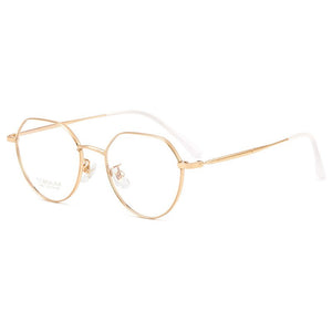 2023 Pure Titanium Glasses Frame Women Comfortable Prescription Glasses Frame Men UltralightMyopia Optical Eyeglasses Frame