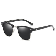 Load image into Gallery viewer, 2023 Retro Polarized Sunglasses for Men and Women Semi-Rimless Frame Driving Square Sun glasses 100% UV Blocking