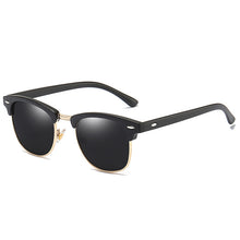 Load image into Gallery viewer, 2023 Retro Polarized Sunglasses for Men and Women Semi-Rimless Frame Driving Square Sun glasses 100% UV Blocking