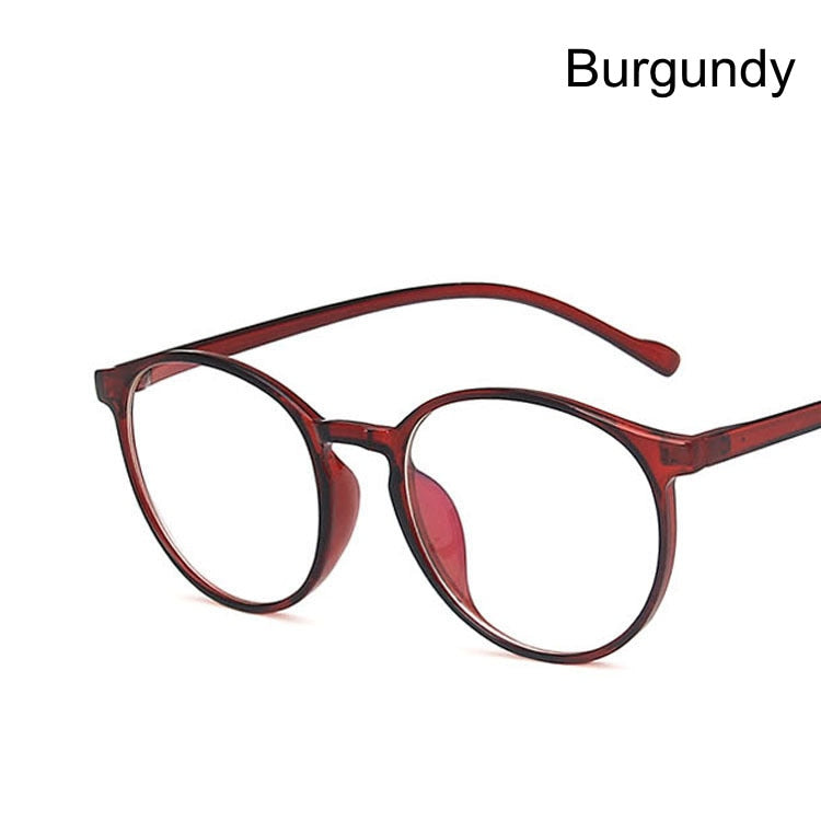 2023 Retro Round Woman Glasses Man Optical Myopia Computer Eyeglasses Frame Classic Brand Design Transparent Eyewear