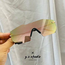Carica l'immagine nel visualizzatore di Gallery, 2023  Rimless Sunglasses Men Women Men's Personality Hip-hop European And American Trend Diamond