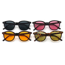 Load image into Gallery viewer, 2023 Rivet Square Frame Sunglasses Men Women Gray Orange Lens UV400 Protection Eyewear Design Gafas De Sol