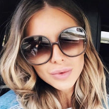 Load image into Gallery viewer, 2023 Round Sunglasses Women Oversized Ladies Plastic Outdoor Gradient Sun Glasses Feminino Gafas Oculos De Sol UV400