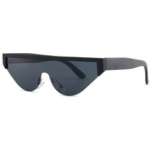 Load image into Gallery viewer, 2023 Semi-Rimless Cat Eye Sunglasses Women Gradient Rectangle Sun Glasses Men Brand Designer Future Vintage Eyewear