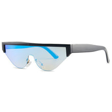Load image into Gallery viewer, 2023 Semi-Rimless Cat Eye Sunglasses Women Gradient Rectangle Sun Glasses Men Brand Designer Future Vintage Eyewear