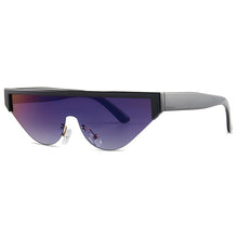 Load image into Gallery viewer, 2023 Semi-Rimless Cat Eye Sunglasses Women Gradient Rectangle Sun Glasses Men Brand Designer Future Vintage Eyewear