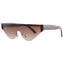 Load image into Gallery viewer, 2023 Semi-Rimless Cat Eye Sunglasses Women Gradient Rectangle Sun Glasses Men Brand Designer Future Vintage Eyewear