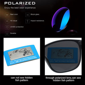 2023 Square Polarized Sunglasses Men Women Square Male Sun Glasses Brand Design One-piece Lens Eyewear UV400