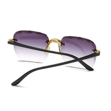 Load image into Gallery viewer, 2023 Square Sunglasses Women  Brand Designer Frame Transparent Gradient Sun Glasses Female Oculos De Sol Feminino
