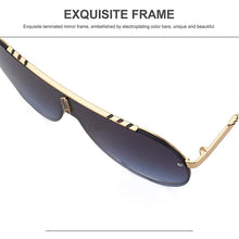 Load image into Gallery viewer, 2023 Style Pilot Sunglasses For Men Rimless Sunglasses Women Vintage Designer Glasses  Lentes De Sol Hombre