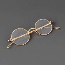 Load image into Gallery viewer, 2023 Style Vintage Pure Titanium Eyeglasses Frame Men Round Prescription Optical Glasses Frame Women Myopia  Eyewear