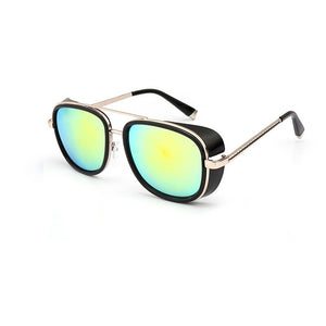 2023 Style Windshield Sunglasses for Men and Women Double Beam Sunglasses Retro Personality Glasses