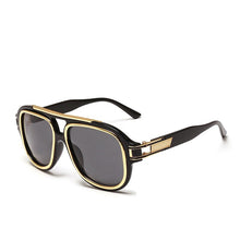 Load image into Gallery viewer, 2023 Sunglasses Black Frame Gray Flakes Slim Sunglasses Men and Women Same Style Sunglasses
