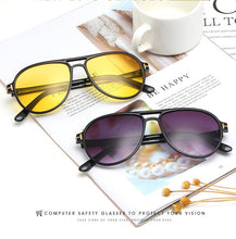 Load image into Gallery viewer, 2022  TF pilot sunglasses men women Double Beam high quality Tom Ford trends driving glasses oculos de sol masculino