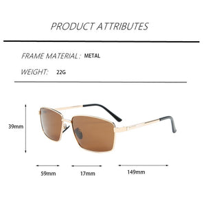 2023 Thin border Rectangle Sunglasses For Women Vogue Outdoor Drive Sun Glasses Men Polarized Light  HandsomeUV