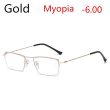Load image into Gallery viewer, 2022  Titanium Alloy Pochromic Gray Women's Men's Myopia Glasses Student Optical Glasses 0 -0.5 -0.75 -1.0 to -6