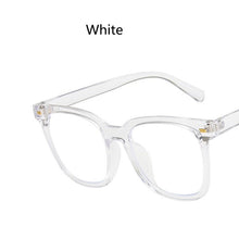 Carica l&#39;immagine nel visualizzatore di Gallery, 2023 Trend Anti Blue Eyeglasses Myopia Eye Glasses Retro Super Large Frame Flat Mirror Unisex Computer Optical Eyewear
