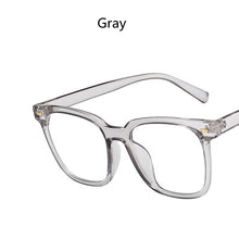 Carica l&#39;immagine nel visualizzatore di Gallery, 2023 Trend Anti Blue Eyeglasses Myopia Eye Glasses Retro Super Large Frame Flat Mirror Unisex Computer Optical Eyewear