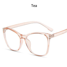 Carica l&#39;immagine nel visualizzatore di Gallery, 2023 Trend Anti Blue Light Optical Computer Unisex Eyewear Frame Cat Eye Glasses Eyeglasses Myopia Glasses Frame