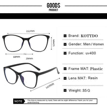 Carica l&#39;immagine nel visualizzatore di Gallery, 2023 Trend Anti Blue Light Optical Computer Unisex Eyewear Frame Cat Eye Glasses Eyeglasses Myopia Glasses Frame
