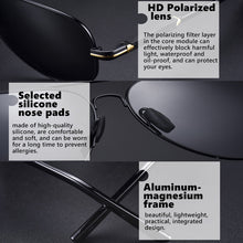 Load image into Gallery viewer, 20231 Trend Quality Titanium Alloy Sunglasses Polarized Men Photochromic Sun Glasses Women Pilot Mirror Shades Oculos De Sol