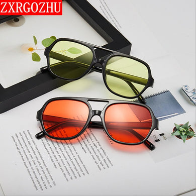 2023  Trends Aviation Sunglasses Men Women Big Frame Vintage Retro Pilot Sun Glasses Summer Classic Outdoor Sports Eyewear