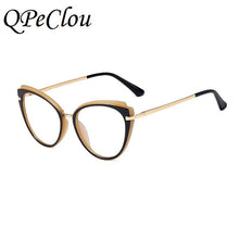 Load image into Gallery viewer, 2022  Trendy Vintage Cat Eye Glasses Frame Women  Optical Anti-blue Eyeglasses Female Computer Transparent Spectacles