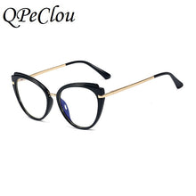 Load image into Gallery viewer, 2022  Trendy Vintage Cat Eye Glasses Frame Women  Optical Anti-blue Eyeglasses Female Computer Transparent Spectacles