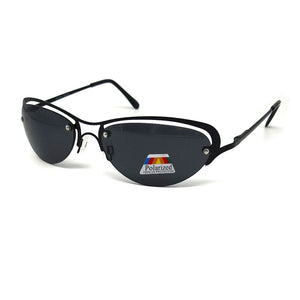 2023 Ultralight Cool The Matrix Style Polarized Sunglasses Men Rimless Driving Brand Design Sun Glasses Fighting Glasses