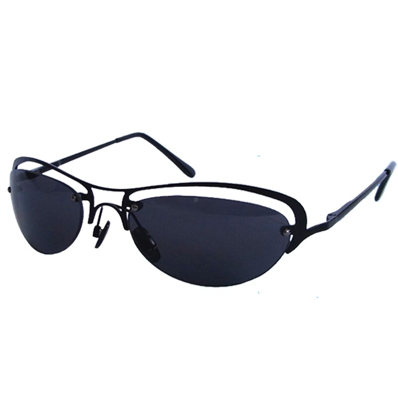 2023 Ultralight Cool The Matrix Style Polarized Sunglasses Men Rimless Driving Brand Design Sun Glasses Fighting Glasses