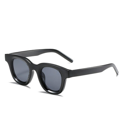 2023 Versatile Simple and Small Oval Sunglasses Women's Personality Street Shooting Temperament Art Glasses UV400