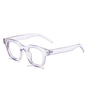 2023 Versatile Simple and Small Oval Sunglasses Women's Personality Street Shooting Temperament Art Glasses UV400
