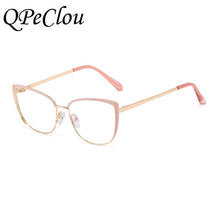 Load image into Gallery viewer, 2023 Vintage Metal Square Anti-blue Glasses Frame Women Optical Transparent Eyeglasses Female Computer Spectacles