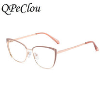 Load image into Gallery viewer, 2023 Vintage Metal Square Anti-blue Glasses Frame Women Optical Transparent Eyeglasses Female Computer Spectacles