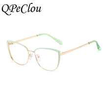 Load image into Gallery viewer, 2023 Vintage Metal Square Anti-blue Glasses Frame Women Optical Transparent Eyeglasses Female Computer Spectacles