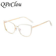 Load image into Gallery viewer, 2023 Vintage Metal Square Anti-blue Glasses Frame Women Optical Transparent Eyeglasses Female Computer Spectacles