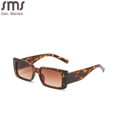 2023 Vintage Rectangle Sunglasses Women Retro Small Frame Sun Glasses Brand Designer Eyeglasses Lady Eyewear Gifts