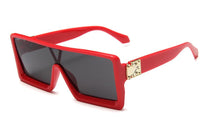 Load image into Gallery viewer, 2023 Vintage White Rectangle Sunglasses Women  Designer Overszie Square Sun Glasses Female Summer Big Frame Eyewear