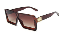 Load image into Gallery viewer, 2023 Vintage White Rectangle Sunglasses Women  Designer Overszie Square Sun Glasses Female Summer Big Frame Eyewear