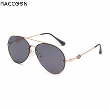 Load image into Gallery viewer, 2023  Women Alloy Sunglasses Driving High Reflective Black Female Metal Quality Flat Lens F Outdoor Eyeglasses Oculos Classic