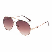Load image into Gallery viewer, 2023  Women Alloy Sunglasses Driving High Reflective Black Female Metal Quality Flat Lens F Outdoor Eyeglasses Oculos Classic