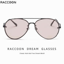 Load image into Gallery viewer, 2023  Women Alloy Sunglasses Driving High Reflective Black Female Metal Quality Flat Lens F Outdoor Eyeglasses Oculos Classic