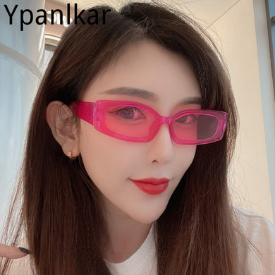2023 Women Cateye Vintage Red Sunglasses Brand Designer Retro Points Sun Glasses superstar Female Lady Eyeglass Cat Eye