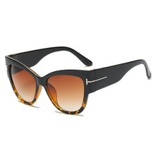 Load image into Gallery viewer, 2023 Women Big Cat Eye Sunglasses Ladies  Brand Trending T-shaped  personality sunglasses UV400