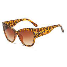 Load image into Gallery viewer, 2023 Women Big Cat Eye Sunglasses Ladies  Brand Trending T-shaped  personality sunglasses UV400