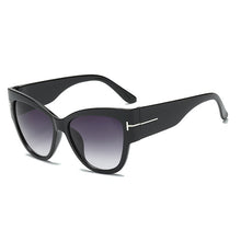 Load image into Gallery viewer, 2023 Women Big Cat Eye Sunglasses Ladies  Brand Trending T-shaped  personality sunglasses UV400