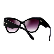 Load image into Gallery viewer, 2023 Women Big Cat Eye Sunglasses Ladies  Brand Trending T-shaped  personality sunglasses UV400